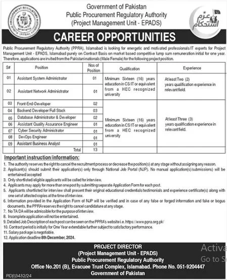 Public Procurement Regulatory Authority