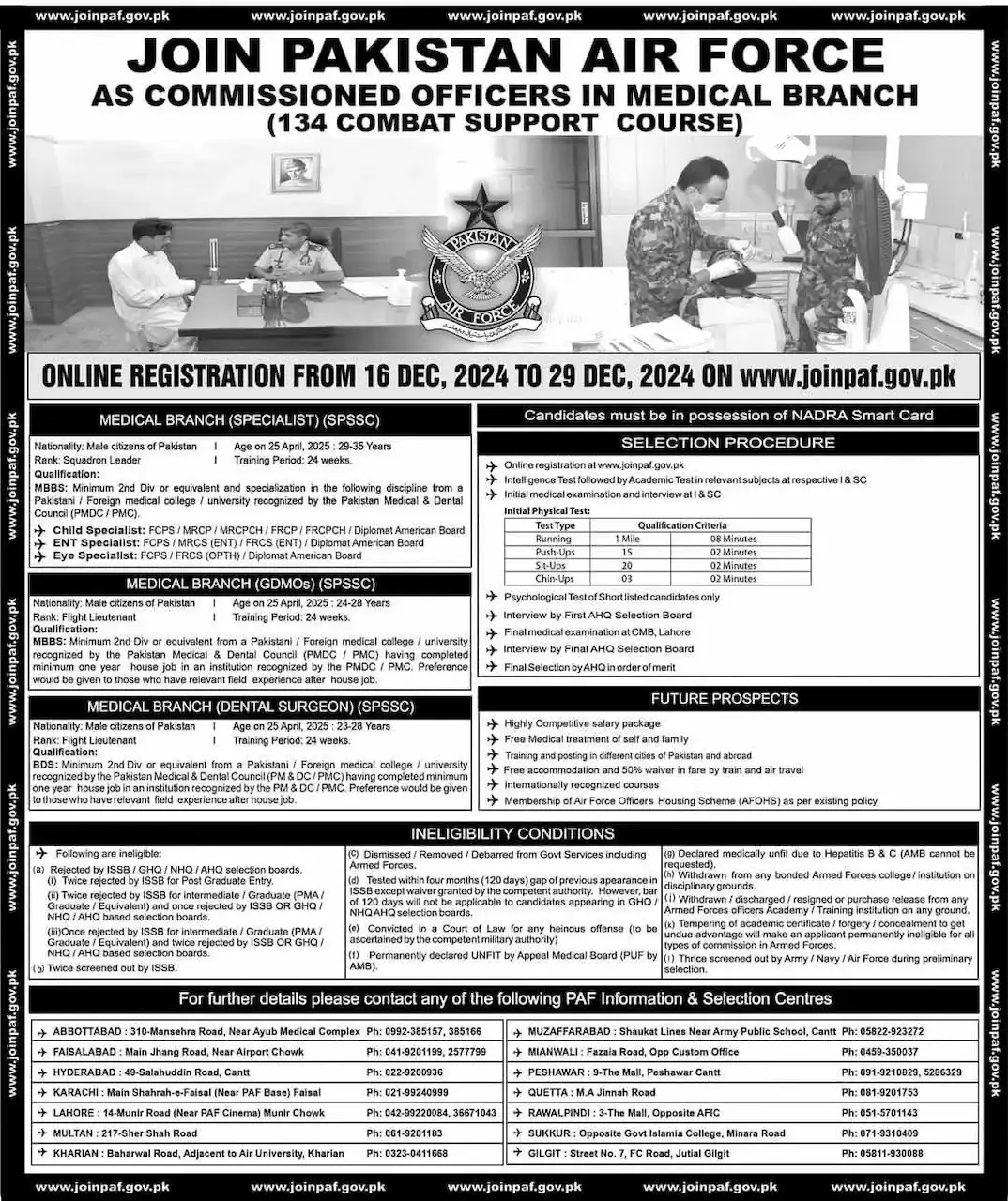 Latest PAF Lahore Jobs 2025 Advertisement