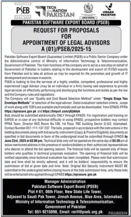 PSEB Jobs 2025 Today Advertisement